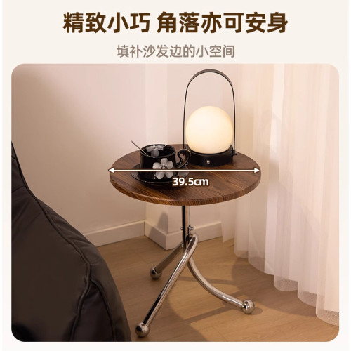 北歐臥室鐵藝床頭櫃窄款簡約現代家用輕奢床頭置物架床邊櫃小邊幾