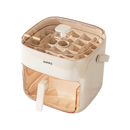 冰塊膜具食品級按壓冰格家用冰箱凍冰塊模具製冰神器大容量儲冰盒