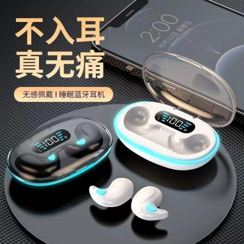 OWS真無線藍牙耳機超長待機入耳式掛耳式觸控通話商務單耳耳機