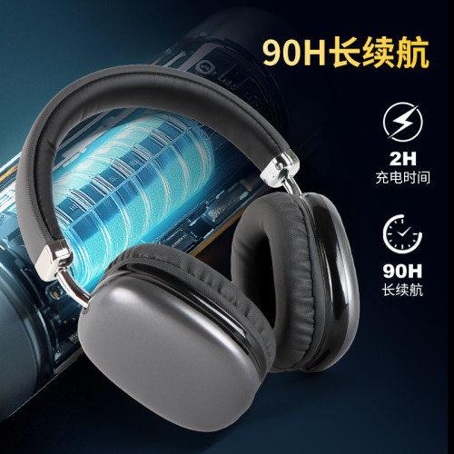 新品無線藍牙頭戴式耳機P2988立體音長續航通用耳麥電競