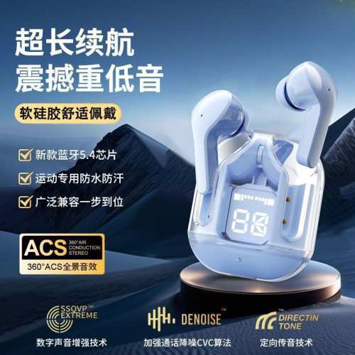爆款air31帶數顯無線TWS超長待機高音質通話降噪藍牙耳機