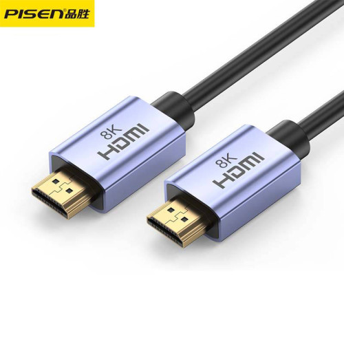 品勝HDMI線8K真高清HDMI2.1電腦顯示器桌上型機機頂盒投影儀連接線
