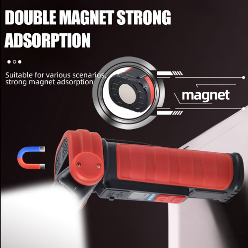Cross border mini convenient rotating flashlight hand-held l