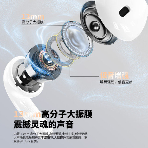 Sobast索貝斯STW2真無線TWS藍牙耳機運動電競遊戯降噪耳機長續航