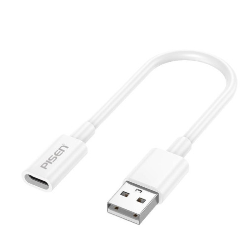 品勝USB轉Type-C母數據延長線轉接頭高速傳輸適用蘋果手機充電視