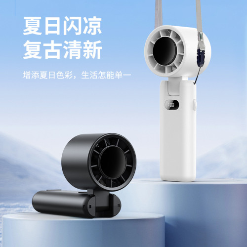 25款手持小風砲百檔高速風扇充電迷你大風力渦輪風扇