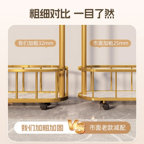 落地掛衣架家用臥室床邊放衣神器不佔空間多功能衣帽架加粗掛包架
