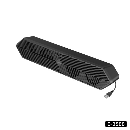 E3588單USB接口一線通電腦筆電手機藍牙音箱家用雙喇叭觸控