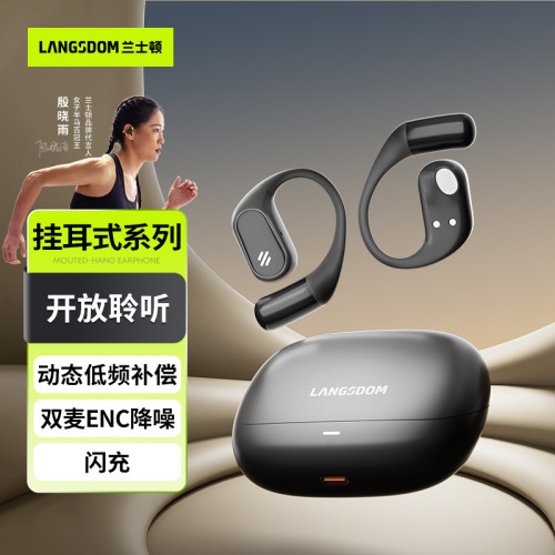 蘭士頓TE09無線OWS藍牙耳機掛耳式2025新款高音質長續航藍牙耳機