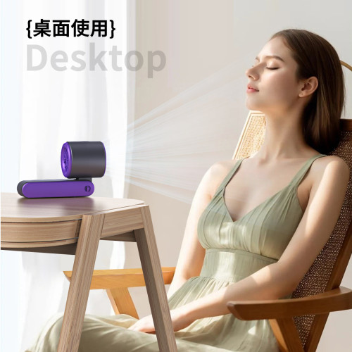 新款T15S手持製冷冰敷風扇 usb迷你可攜式折曡掛脖高速渦力風扇