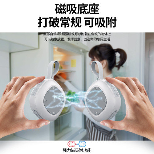 無線藍牙音箱布藝迷你防水小型音響戶外可攜式插卡重低音砲播放器