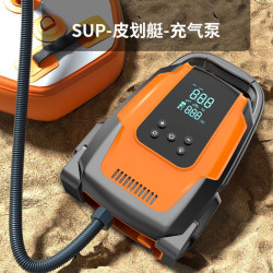 戶外露營車用充氣泵漿板帳篷皮劃艇SUP可攜式電動無線高壓沖氣泵