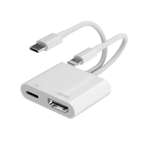 適用蘋果lighting轉hdmi投影轉換器Type C手機ipad連接顯示屏電視