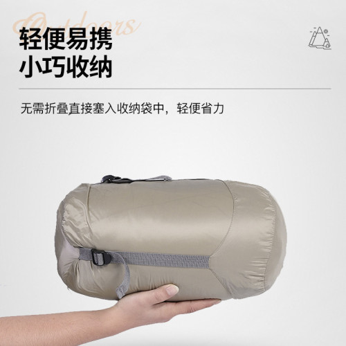 可穿式鬭篷成人披風睡袋旅遊登山戶外露營羽絨棉多功能隔髒可機洗