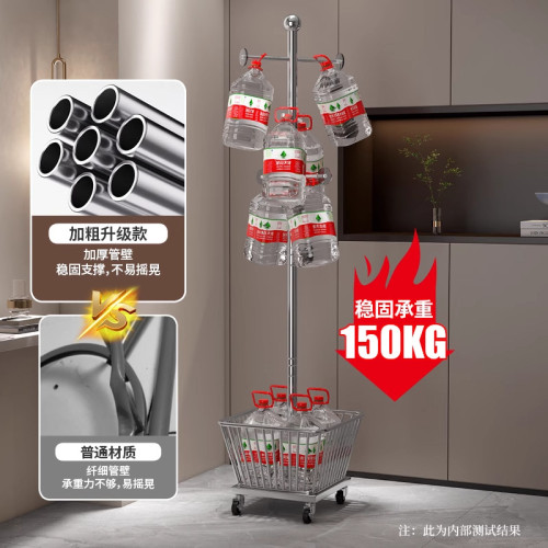 可移動落地衣帽架金屬家用臥室房間掛衣架床對收納置物架掛包包架