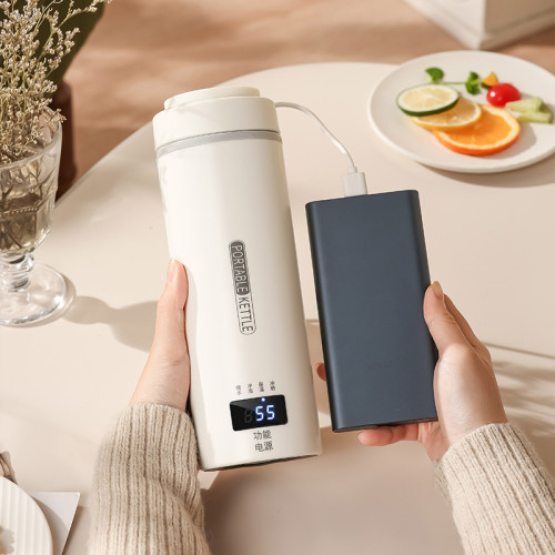 可攜式旅行燒水杯燒水壺小型加熱杯USB插電保溫杯辦公室電熱水杯