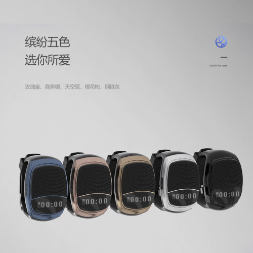 新款B90手腕無線藍牙音響手錶自拍器戶外運動帶顯示免提通話