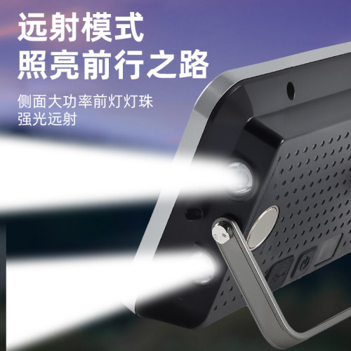 新款COB工作投光燈USB充電戶外檢修露營全面屏可攜式LED手提燈