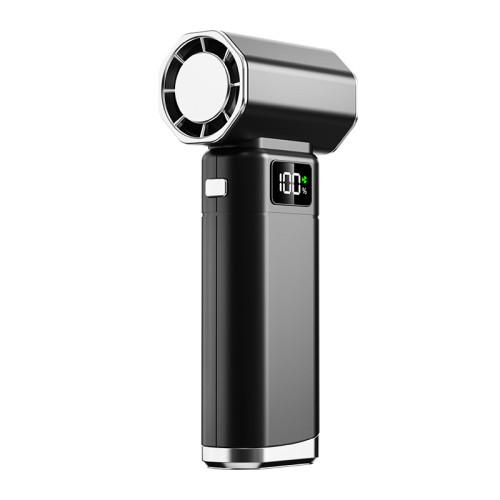 夏季電器暴力風扇手持高速渦輪吹塵迷你usb充電款桌面小風扇
