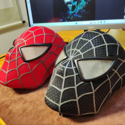 【手工製作】初代蜘蛛人面具托比馬奎爾手工製作 絲條永久不脫落