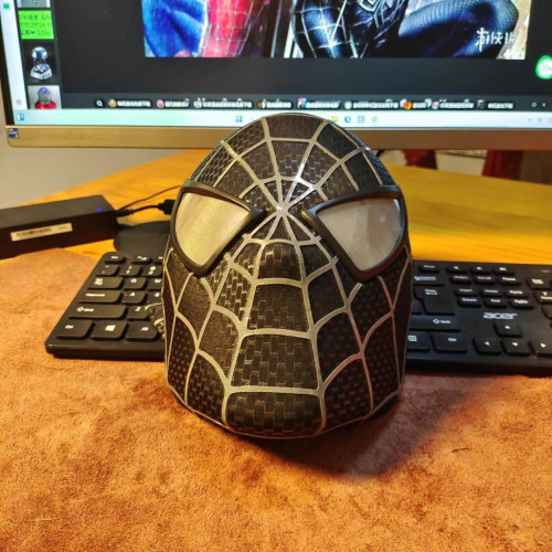 【手工製作】初代蜘蛛人面具托比馬奎爾手工製作 絲條永久不脫落