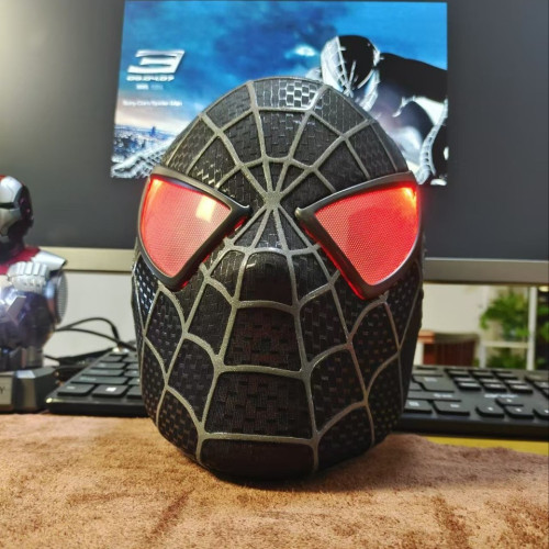 【手工製作】初代蜘蛛人面具托比馬奎爾手工製作 絲條永久不脫落
