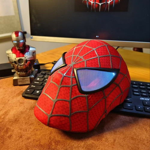 【手工製作】初代蜘蛛人面具托比馬奎爾手工製作 絲條永久不脫落