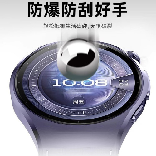 適用華爲WATCH5保護膜新款曲面全包防摔watch5手錶微晶膜全屏覆蓋