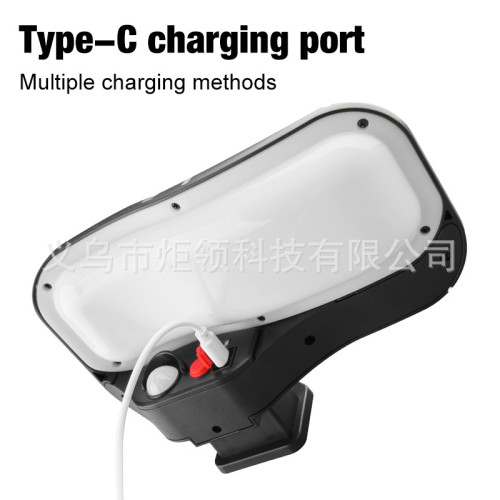 新款太陽能人體感應壁燈天黑自動亮庭院燈TYPE-C可充電牆壁燈