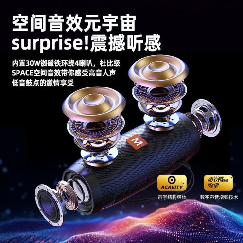 TG157藍牙音箱高音質家用戶外低音砲環繞可攜式小音響