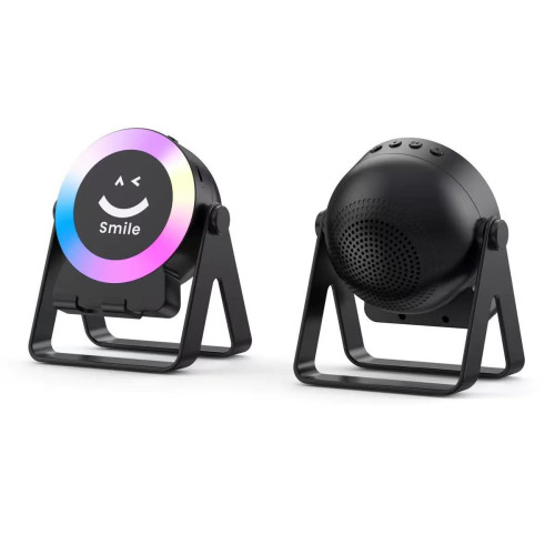 智能感應藍牙音箱低音砲戶外家用無線桌面手機支架小型迷你音響