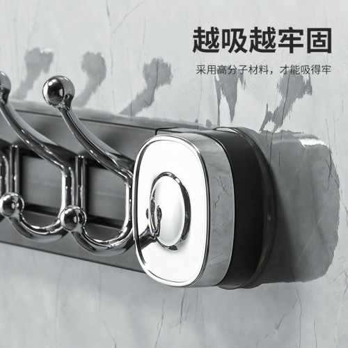 門後掛鉤免打孔掛衣架包包鑰匙收納壁掛式掛勾廚房掛門置物架排鉤