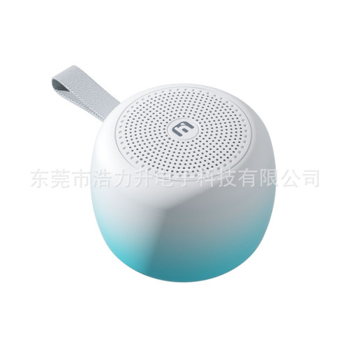 新款可攜式戶外健身低音砲震膜無線藍牙音箱禮品AI智能音響
