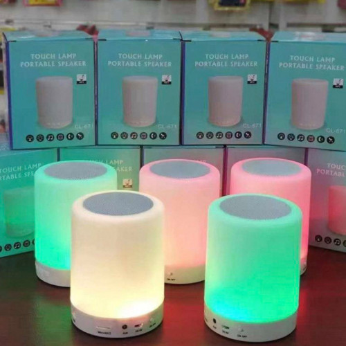 適用拍拍燈藍牙音箱 觸控變色情感氛圍燈音響 小夜燈音箱