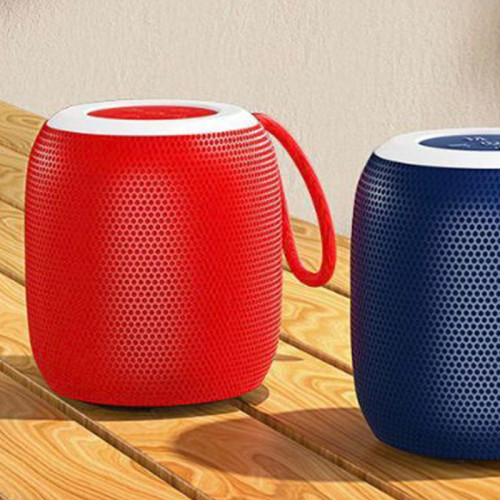 藍牙音箱戶外騎行可攜式迷你插卡低音砲家用氛圍燈桌面無線音響