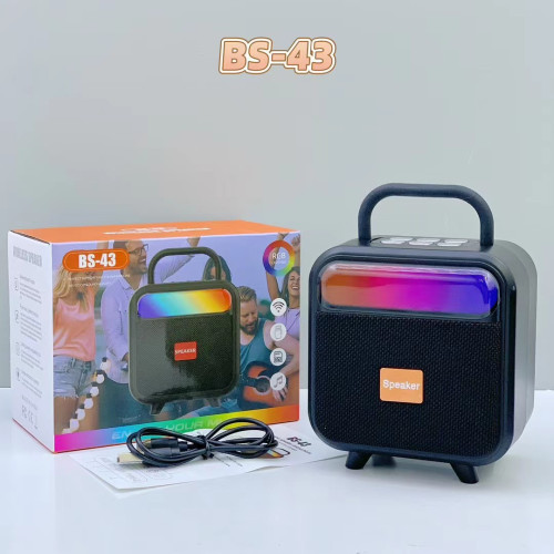 2025新款無線藍牙音箱 桌面迷你藍牙音響 氛圍燈低音砲藍牙小音響