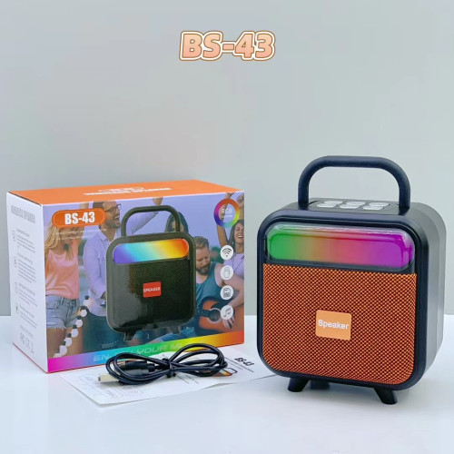 2025新款無線藍牙音箱 桌面迷你藍牙音響 氛圍燈低音砲藍牙小音響