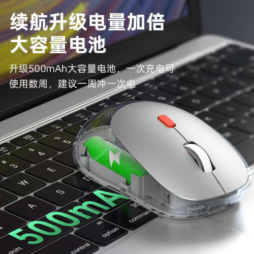 Founder方正大紅點有線無線滑鼠筆電台機家用商務可攜式USB滑鼠