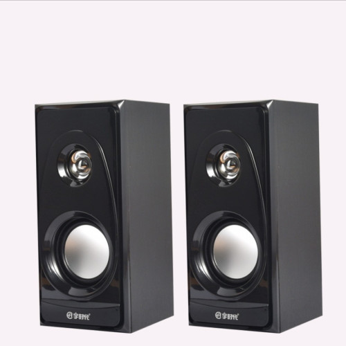 宇時代V09小音箱 桌上型機筆記型電腦手機通用低音砲木質桌面音響