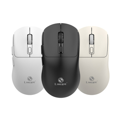 力鎂Q8藍牙無線滑鼠雙模充電款2.4G筆記型電腦辦公電競遊戯