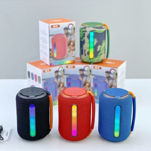 BS11新款藍牙音箱戶外插卡可攜式小型迷你家用高音質桌面低音砲音響