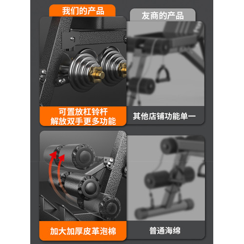 家用可調節啞鈴凳杠鈴臥推凳直角推肩凳仰臥起坐輔助器健身羅馬椅