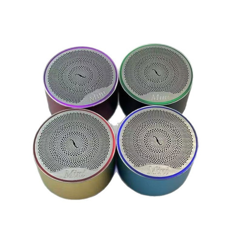 金屬藍牙音箱小鋼砲迷你小型低音砲家用大音量戶外可攜式插卡音響