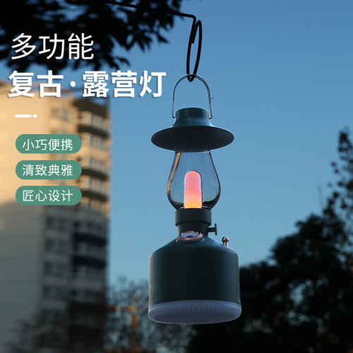 新款煤油燈加溼器 USB家用小型靜音桌面辦公香薰氛圍燈加溼器