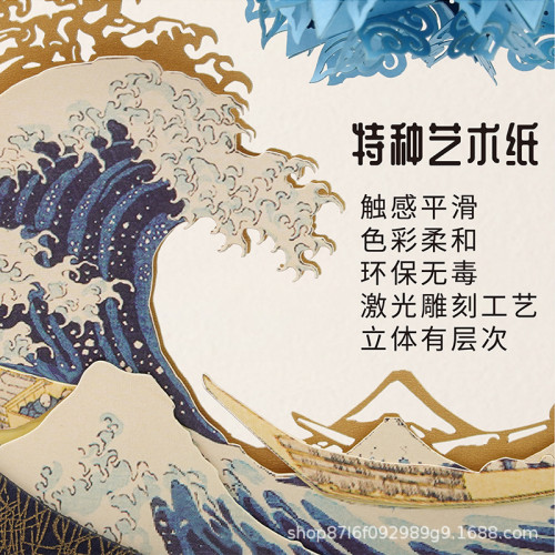 diy紙雕燈文創小夜燈中式手工創意生日禮物擺件女生