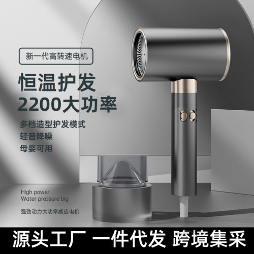 新款大功率吹風機髮廊酒店家用冷熱風吹頭髮電吹風藍光國標