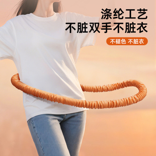 新款滌綸呼啦圈收腹靜音全包不傷腰女瘦肚子小腹彈簧軟體瘦身神器