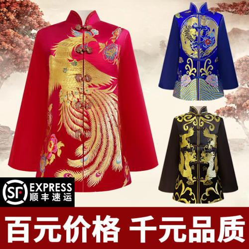 老人壽衣服男女士壽終中式全套配殯葬喪用品白事純棉沖喜唐裝