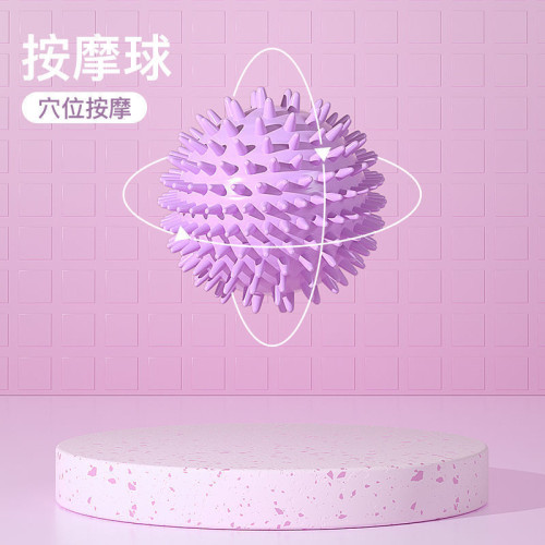 新款肌肉放松泡沫軸小腿塑型瑜珈柱家用狼牙按摩滾軸腿部按摩器材