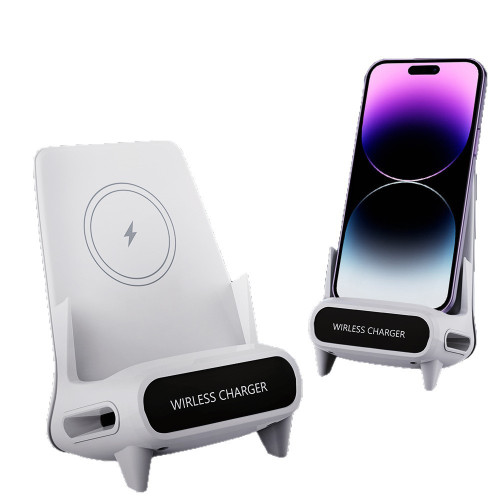 手機無線充電器懶人椅子支架桌面橫竪追劇擴音自動感應快充協議